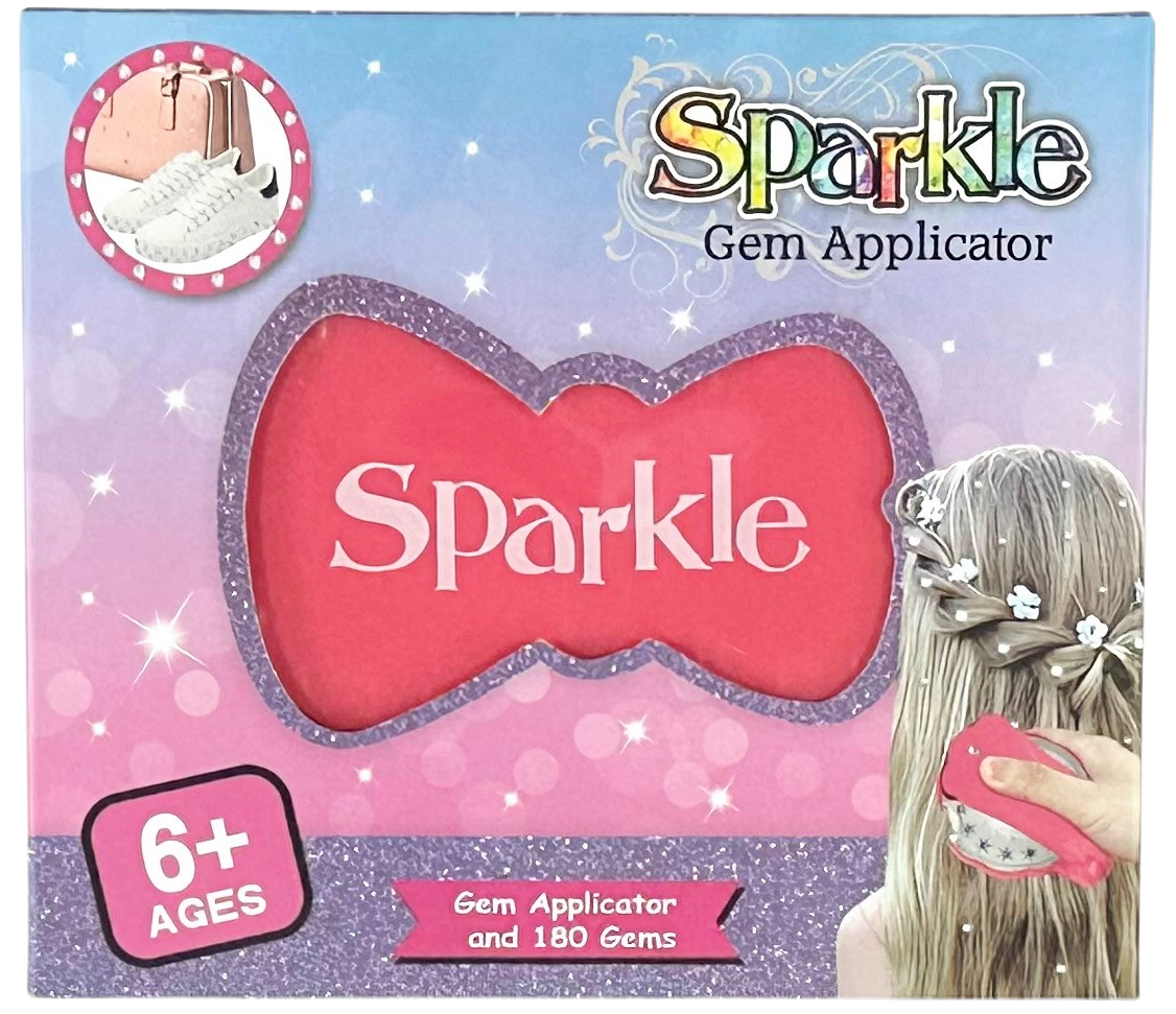Sparkle Hair Gem Applicator with 180 Gems