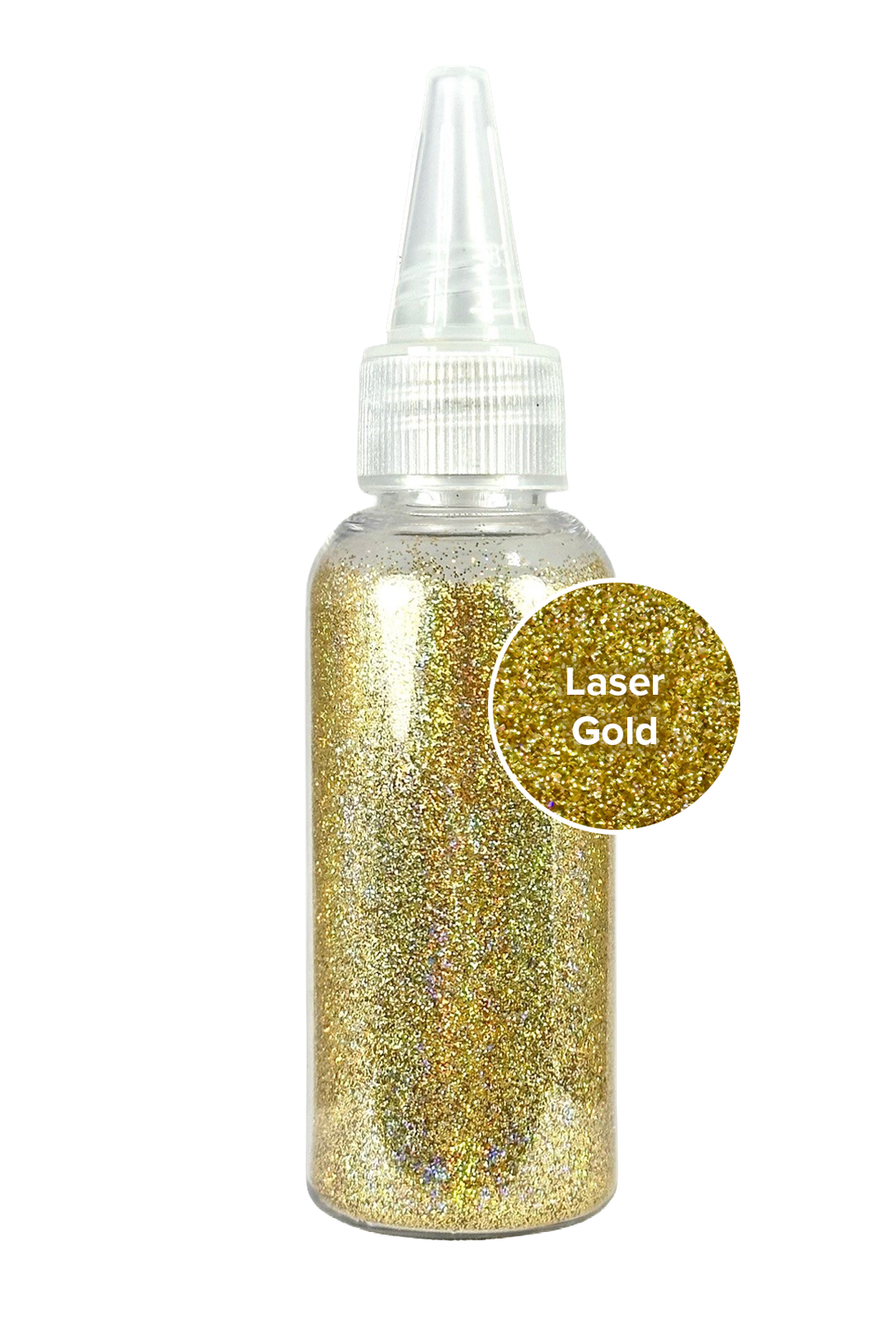 NEW! Laser Gold Glitter Refill