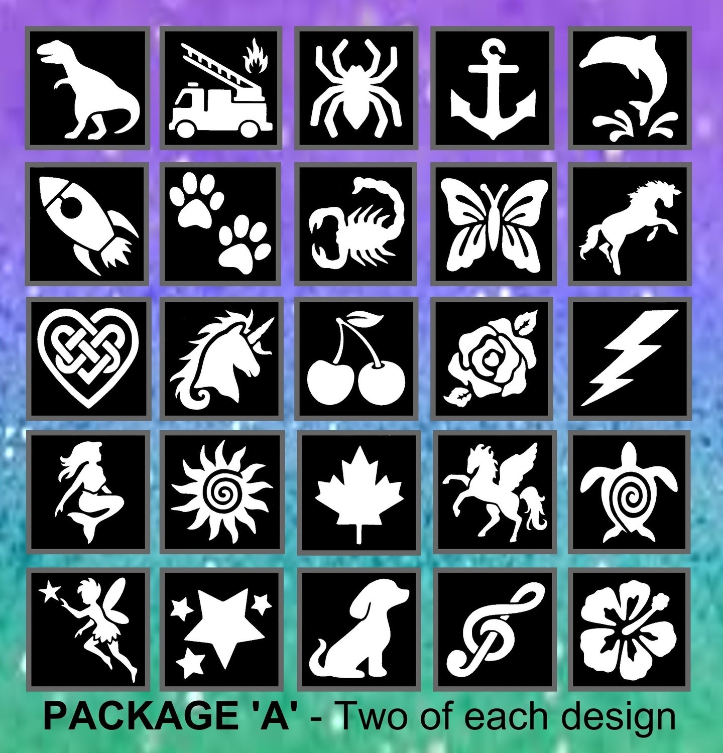 Bulk Stencil Package A