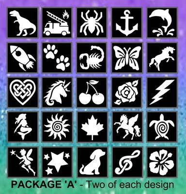 Bulk Stencil Package A