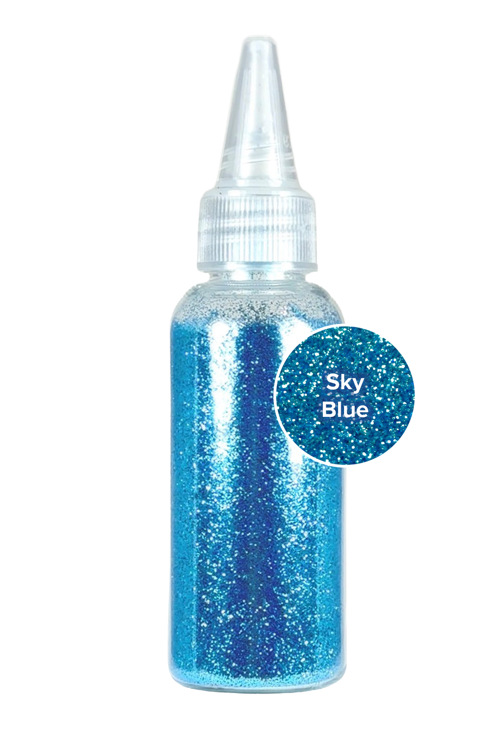 NEW! Sky Blue Glitter Refill