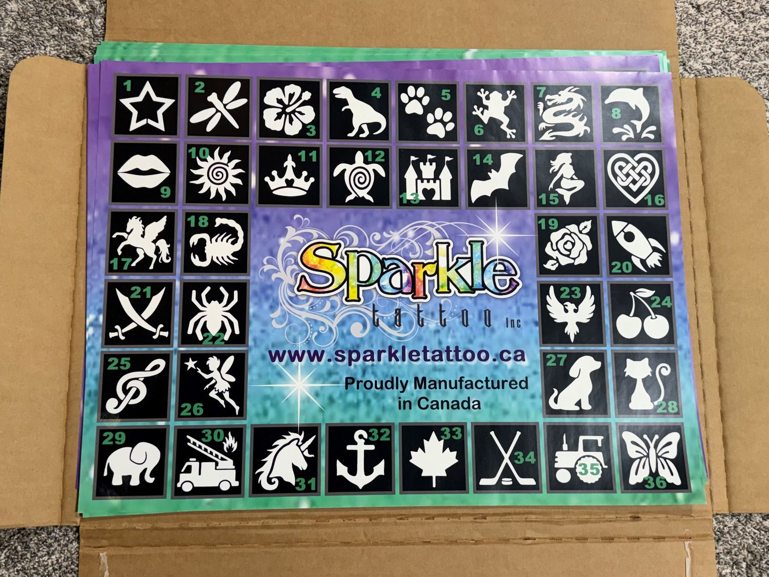 Clearance - Membership Kit Stencil Poster (print error)