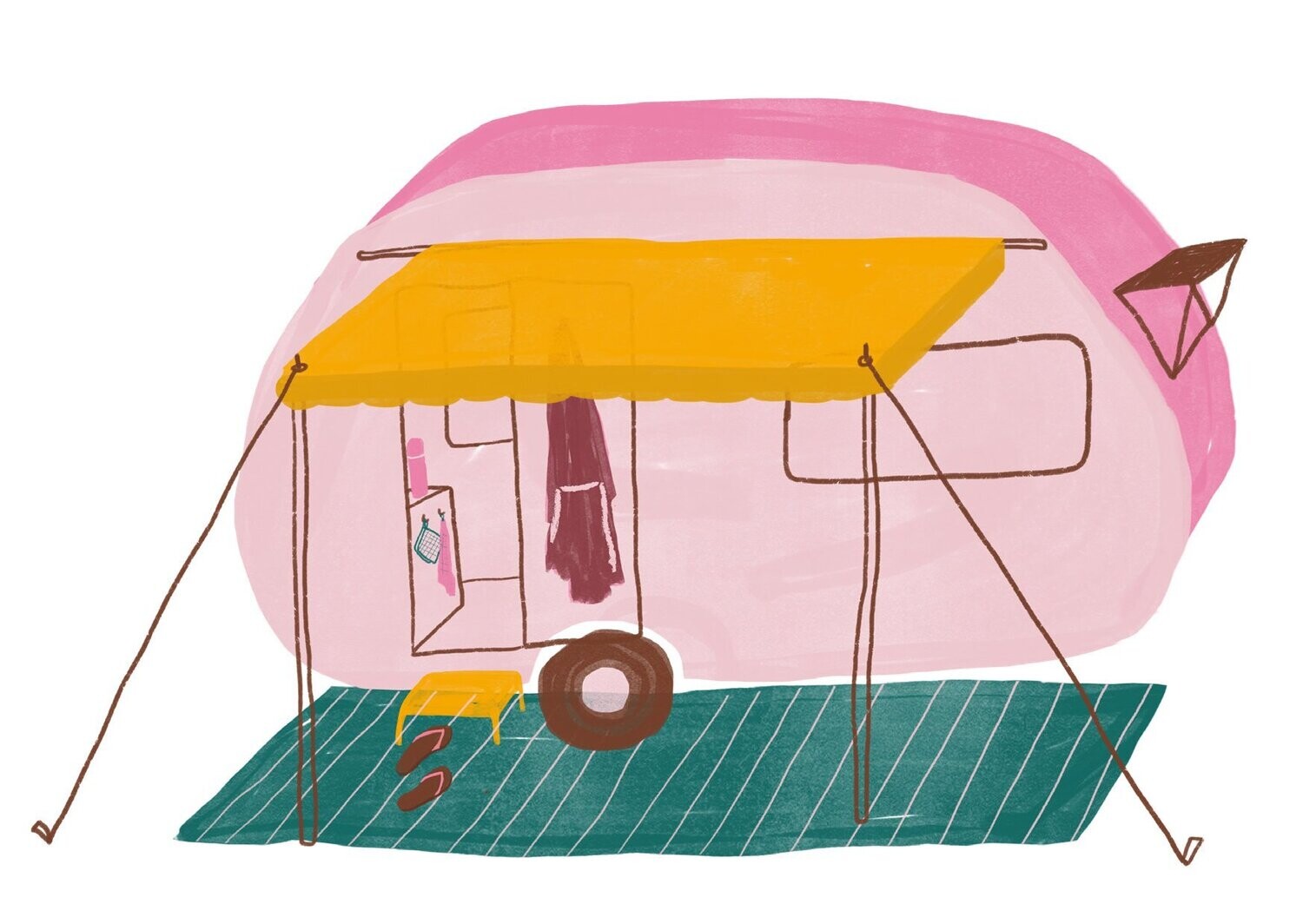Ansichtkaart_caravan