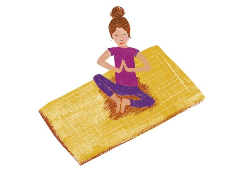 Ansichtkaart_yoga