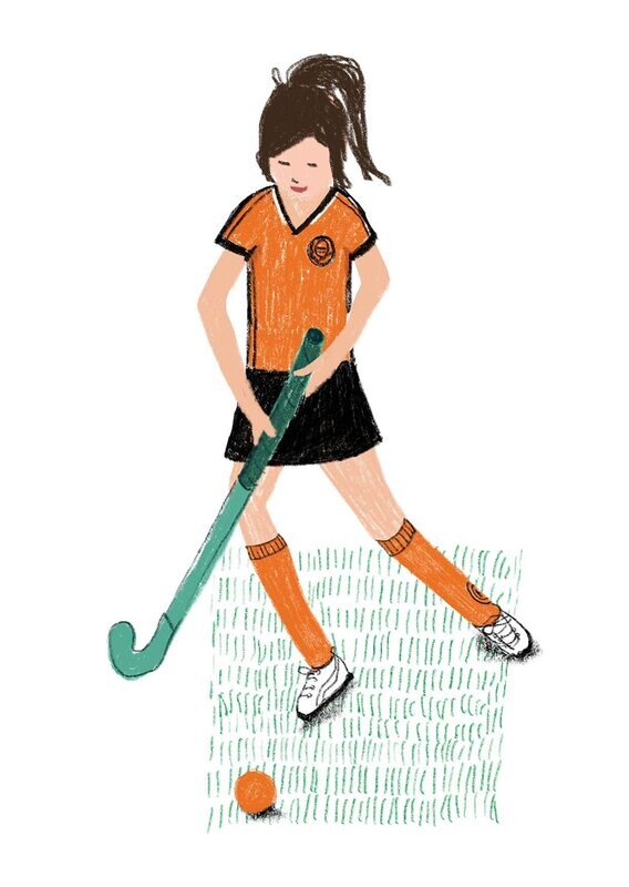 Ansichtkaart_hockey