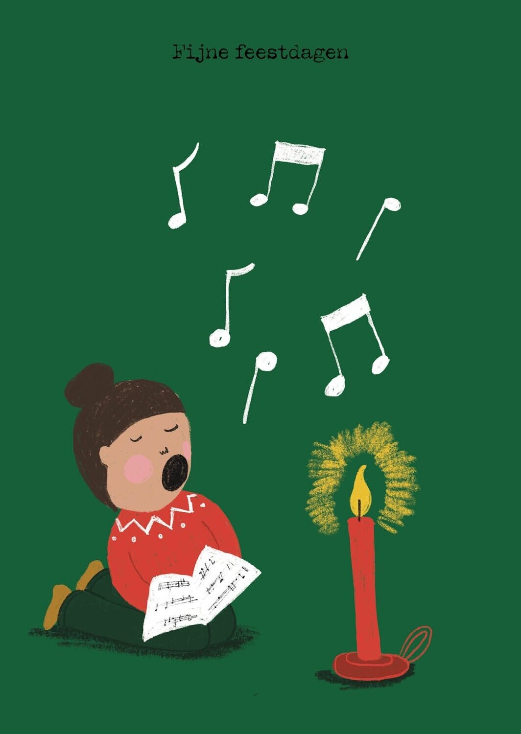 Ansichtkaart_kerst_zingen