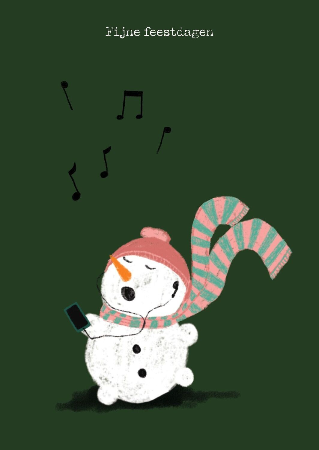 Ansichtkaart_Sneeuwpop_oortjes