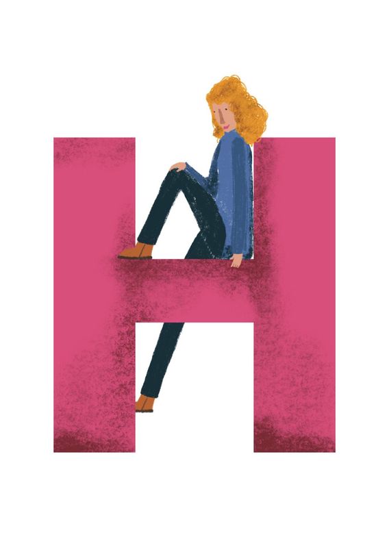 Ansichtkaart_alfabet_H