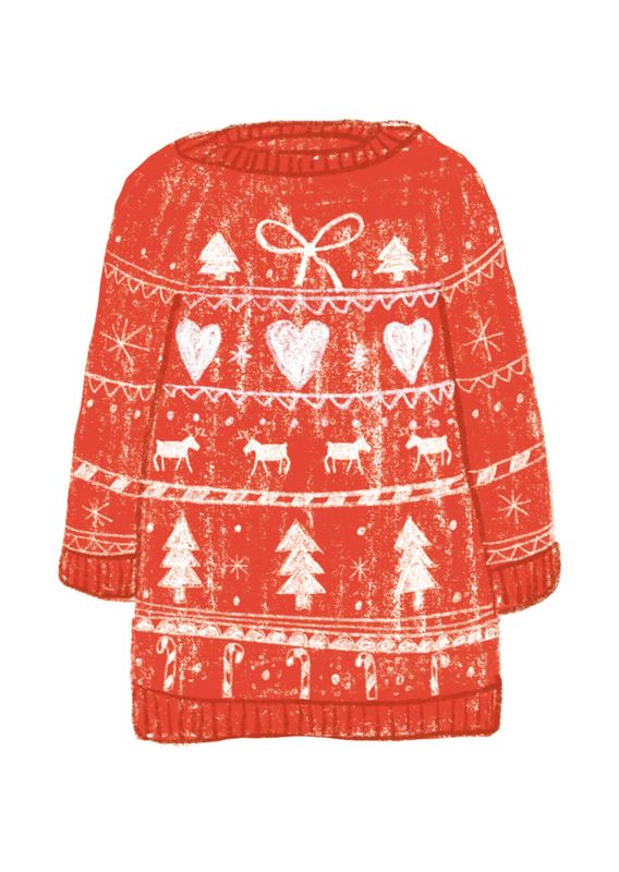 Ansichtkaart_kersttrui