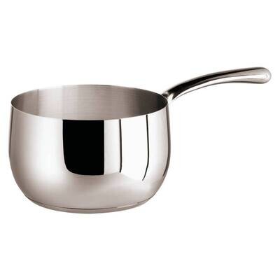 Casseruola alta 1 manico Kikka cm. 14 acciaio inox Casseruola alta 1 manico Kikka cm. 14 acciaio inox