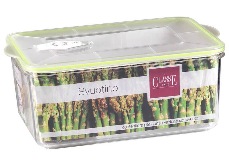 Contenitore rettangolare 2,6 Lt. per sottovuoto Svuotino