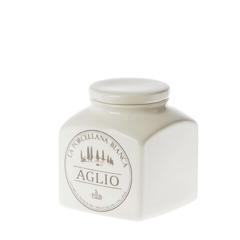 Barattolo porcellana Conserva 0,5 L. Aglio Barattolo porcellana Conserva 0,5 L. Aglio
