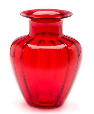 Vaso Capri rosso cm. 27