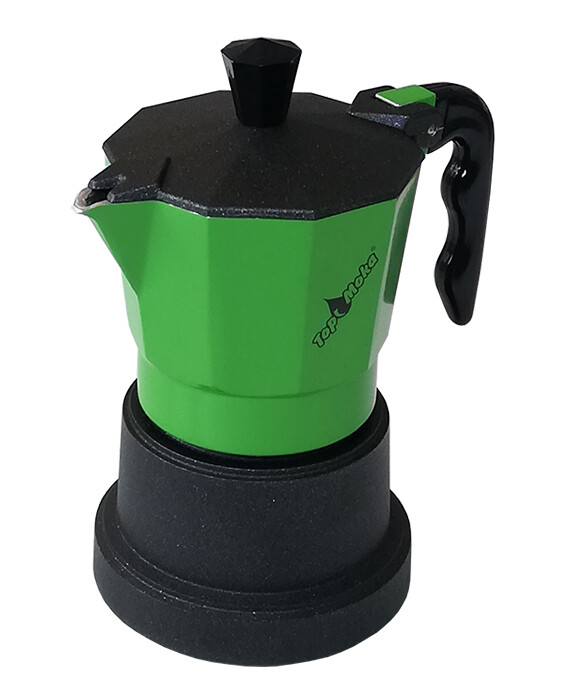 Caffettiera Top Moka 1 tazza verde Caffettiera Top Moka 1 tazza verde