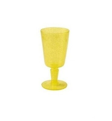 Calice goblet synth yellow trasparent