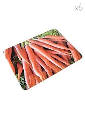 Set 6 tovagliette americane Natur day carote