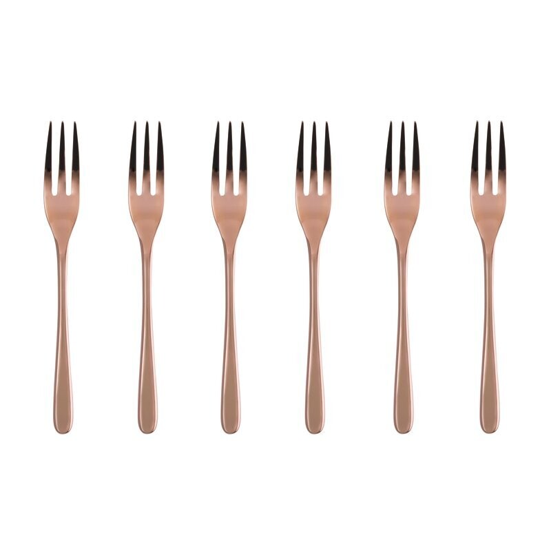 Set 6 forchettine dolce Taste PVD Copper