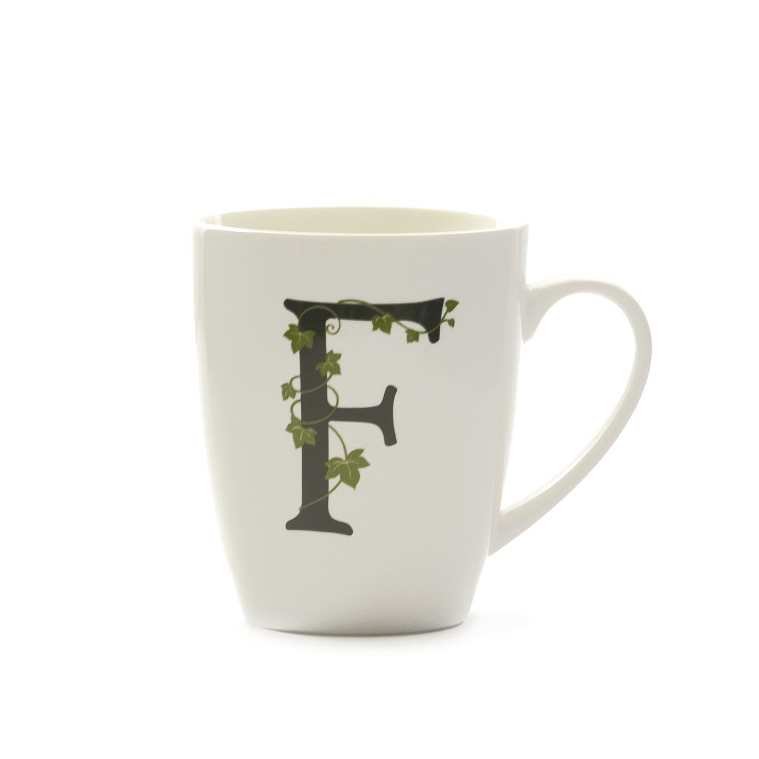 Mug lettera 'F' atupertu