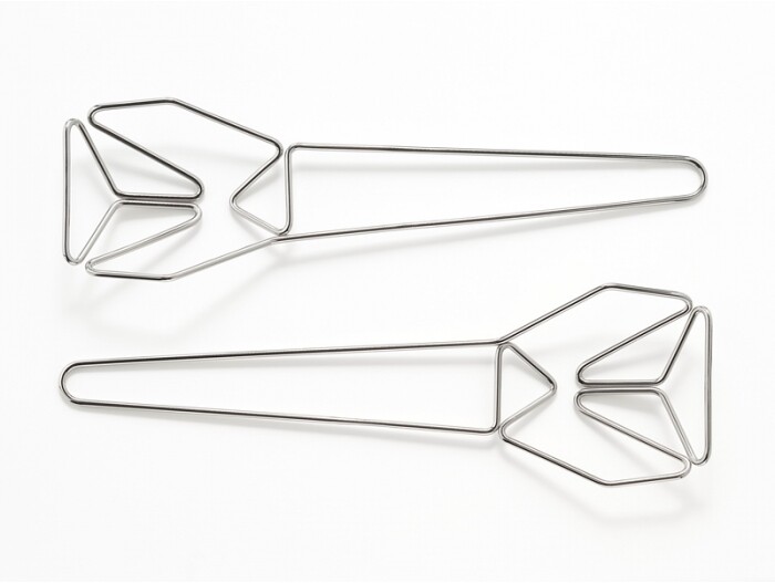 Coppia posate insalata certamente acciaio inox Coppia posate insalata certamente acciaio inox