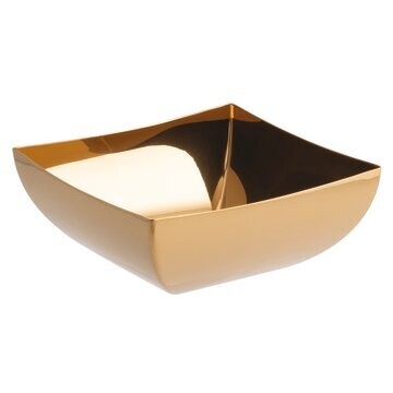 Ciotola quadra Linea Q 12x12 acciaio inox PVD Gold Ciotola quadra Linea Q 12x12 acciaio inox PVD Gold