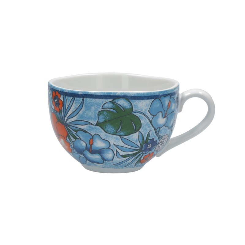 Tazza colazione Aloha blu