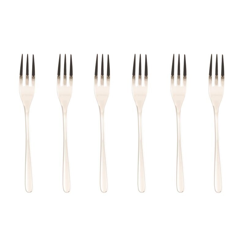 Set 6 forchettine dolce Taste PVD Champagne antique