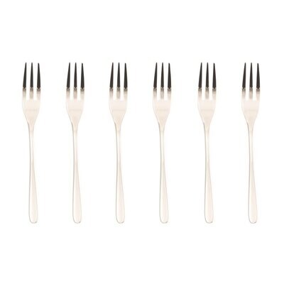 Set 6 forchettine dolce Taste PVD Champagne antique Set 6 forchettine dolce Taste PVD Champagne antique