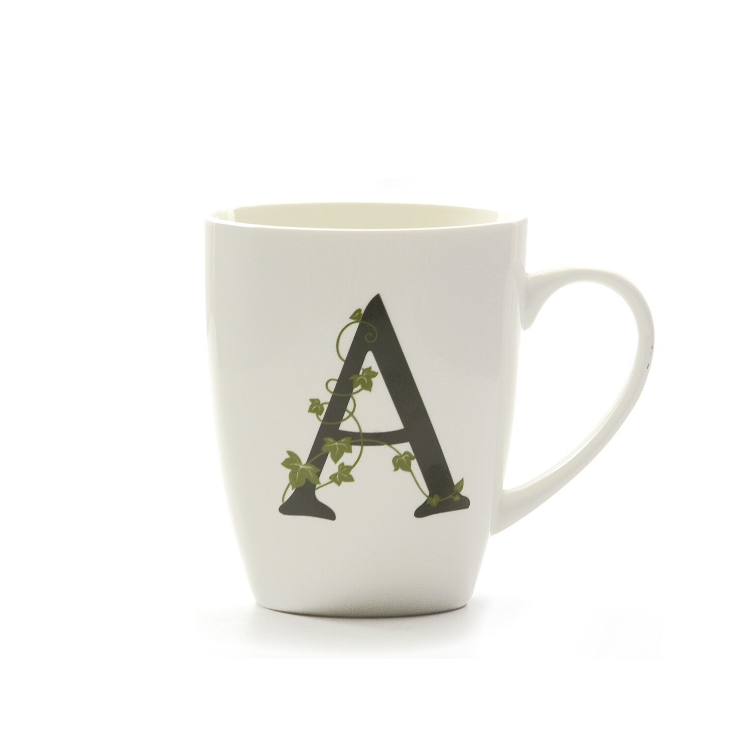 Mug lettera 'A' atupertu