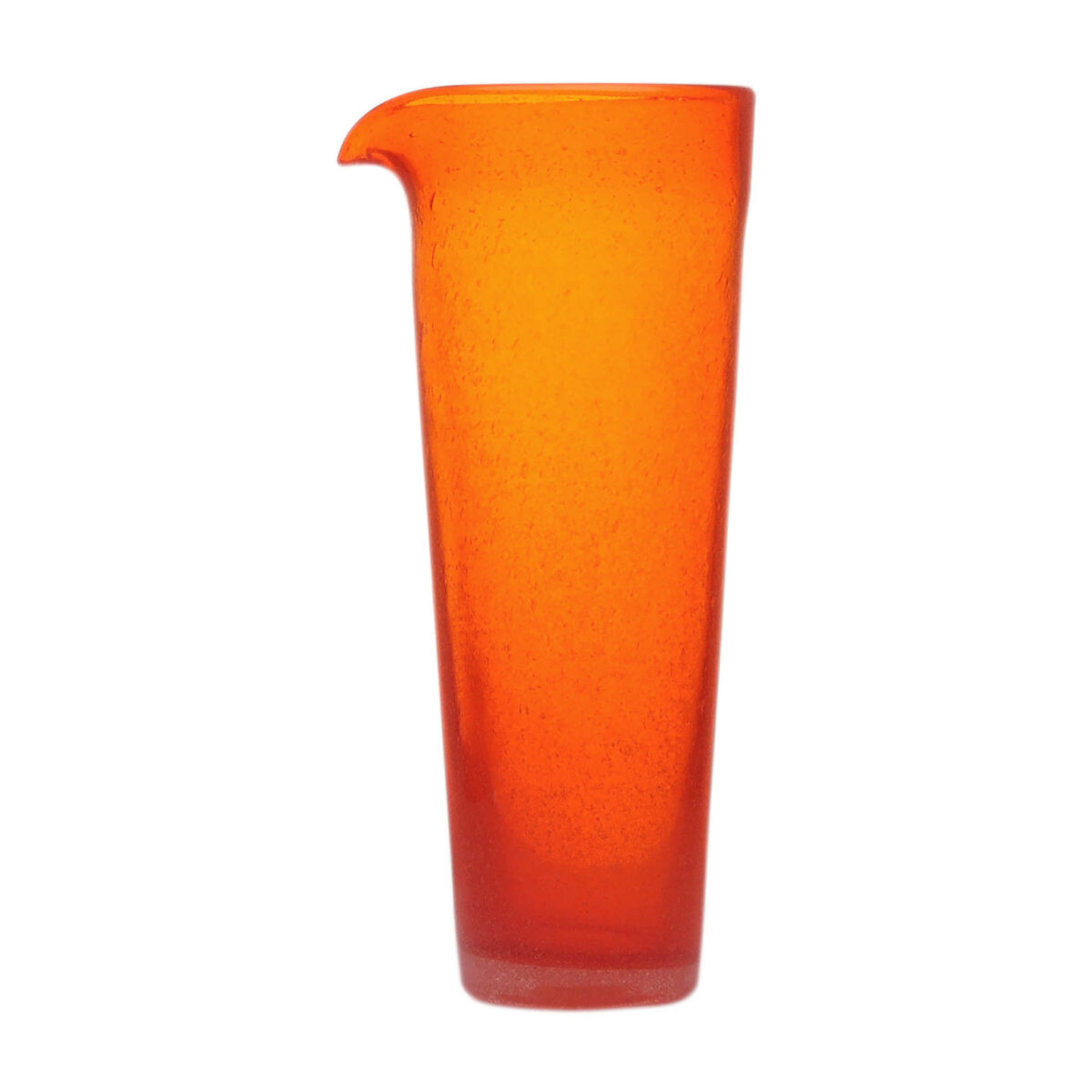 Brocca vetro jug orange