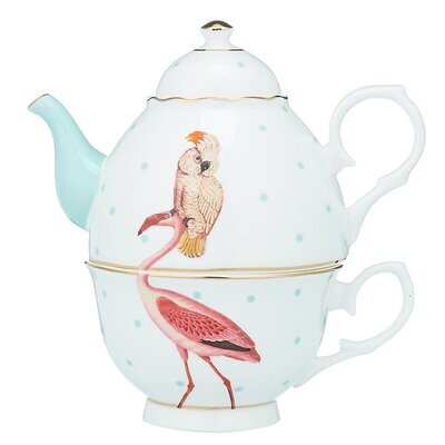 Tea for one Flamingo GB