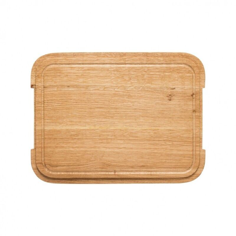 Tagliere / coperchio in legno di rovere per pirofila rett. cm. 39 Ensemble