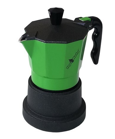 Caffettiera Top Moka 2 tazze verde