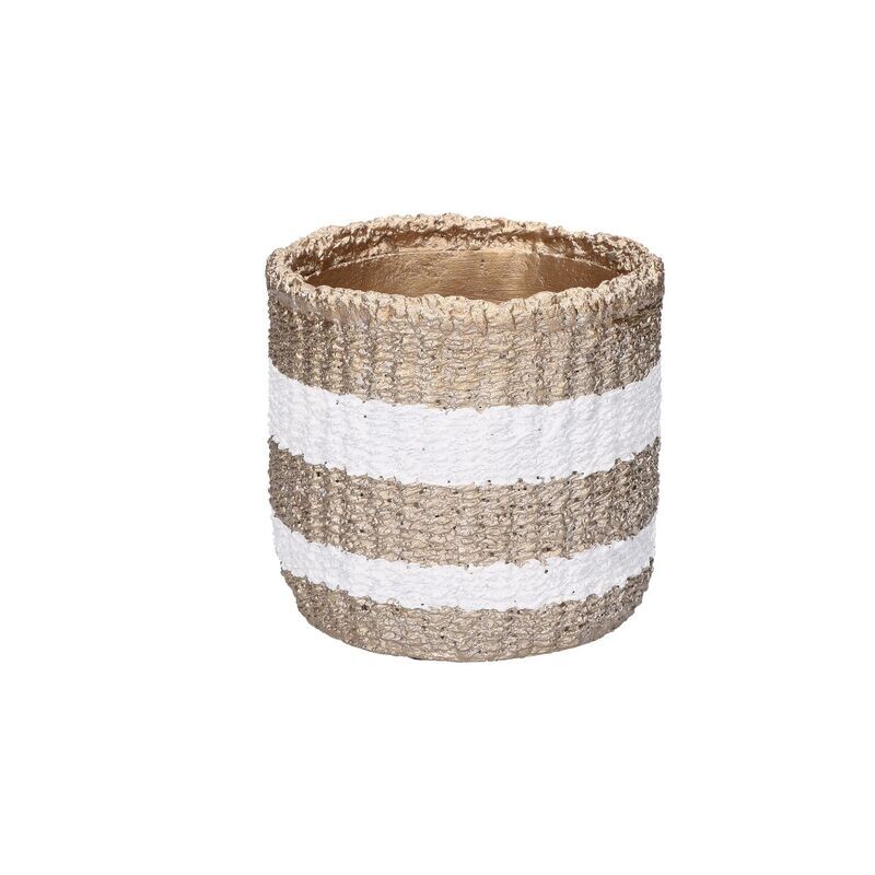 Cachepot Pueblo oro  cm. 14,5