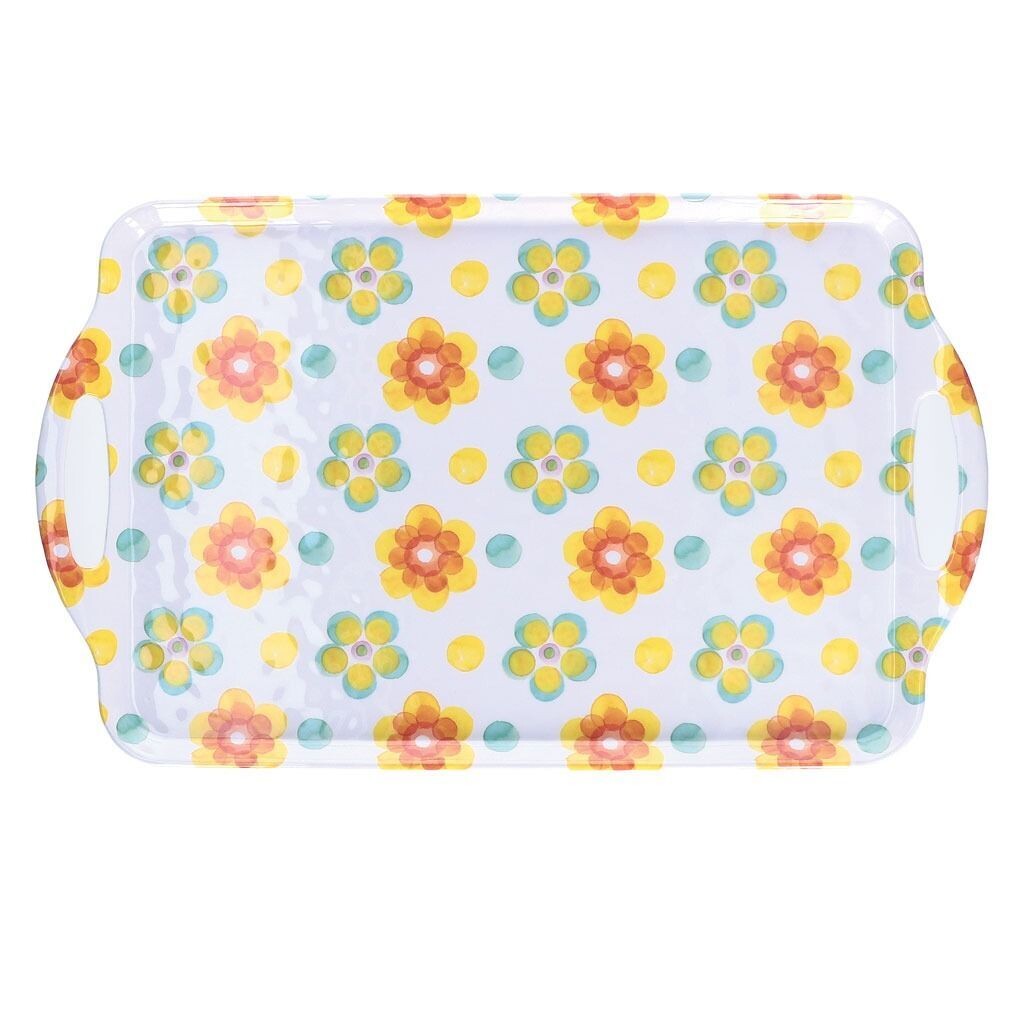 Vassoio rettangolare FLOR DE AGUA
