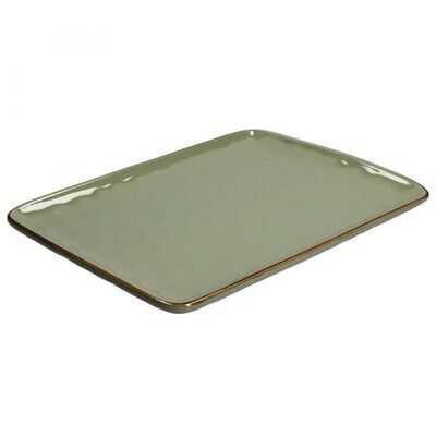 Vassoio rettangolare Concerto verde oliva 36x26,5 cm Vassoio rettangolare Concerto verde oliva 36x26,5 cm