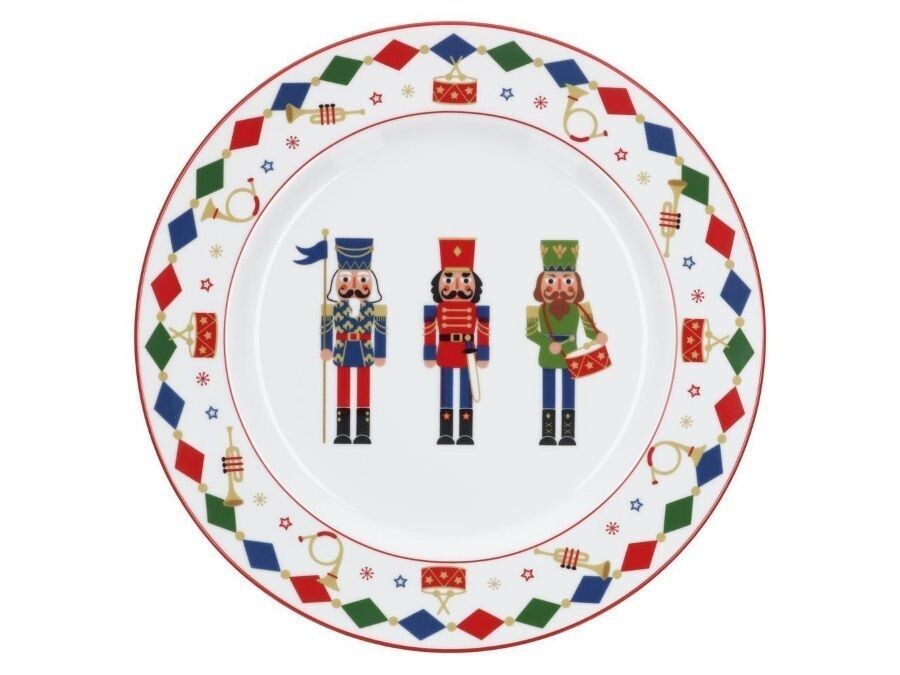 Vassoio rotondo cm.31 THE CHRISTMAS BAND