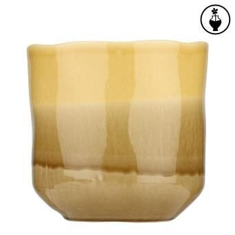 Cachepot Nuance giallo M