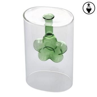 Vaso monofiore vetro ovale INFIORE M Vaso monofiore vetro ovale INFIORE M