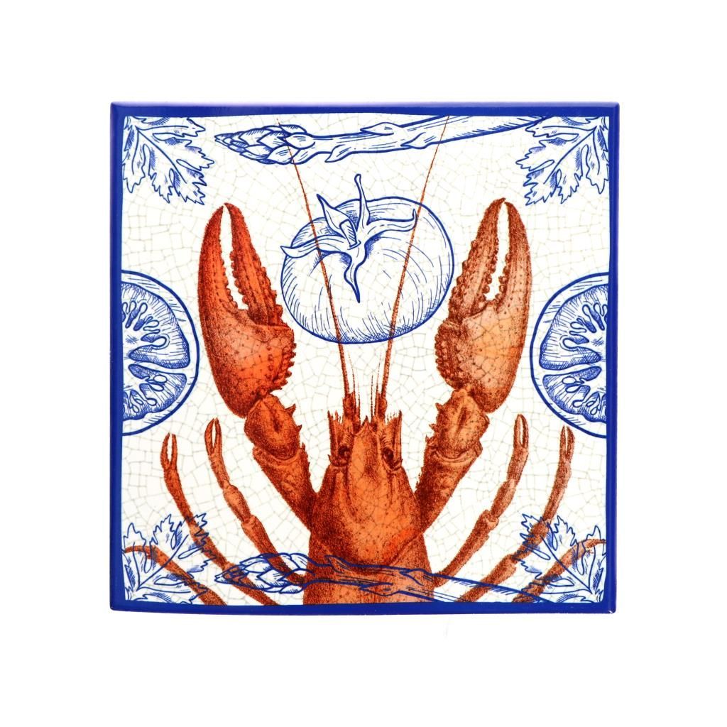 Sottopentola quadrato 20x20 OCEAN LIFE