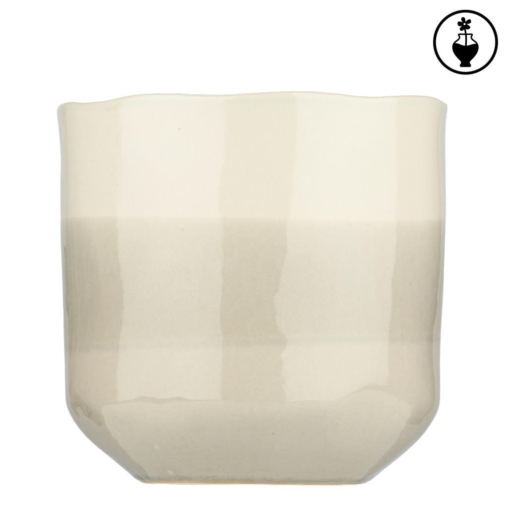 Cachepot Nuance avorio L