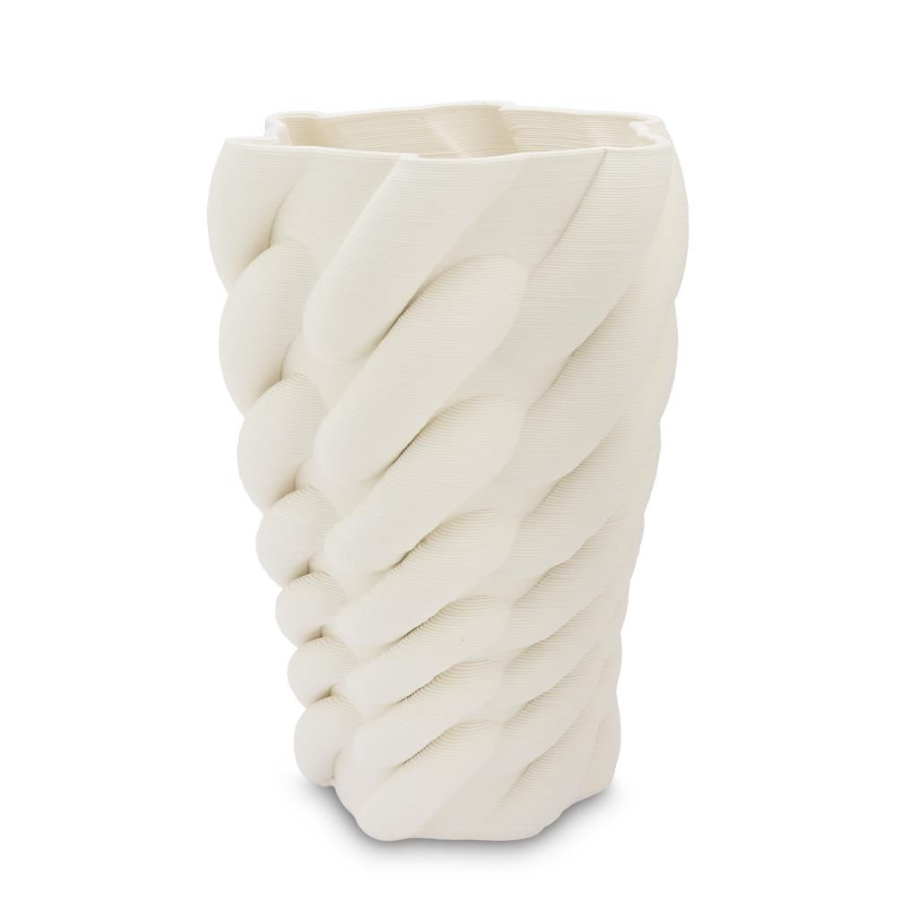 Vaso Deco Intreccio M TRAMA con stampa in 3D