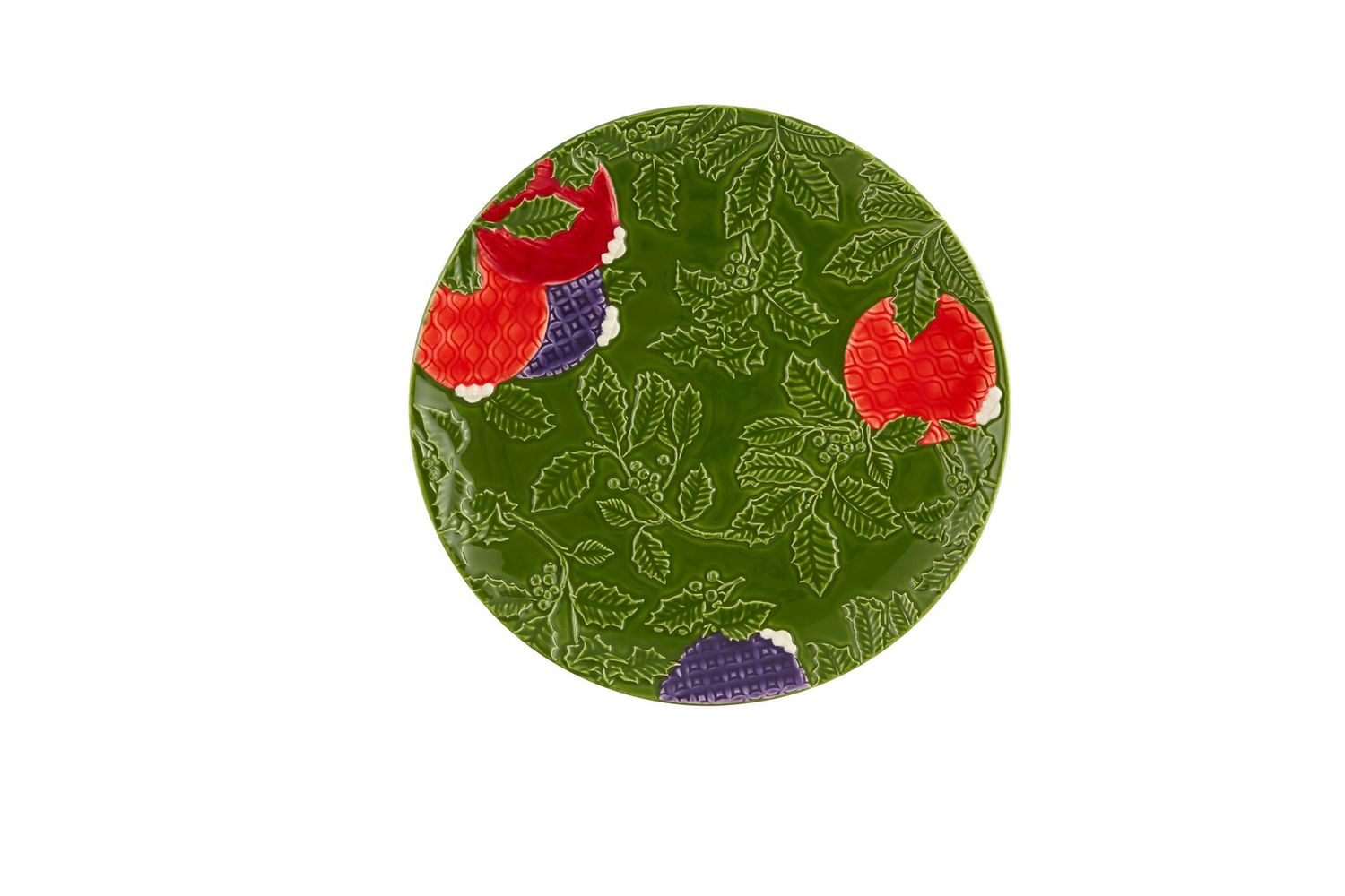 Piatto palle di natale cm. 32,5