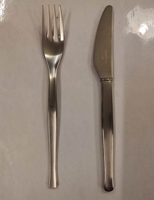 Servizio frutta 12 pezzi mod. 635 Sesia acciaio inox