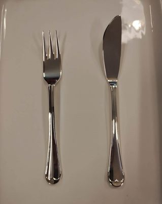 Servizio pesce 24 pezzi mod. 877 Epine acciaio argentato