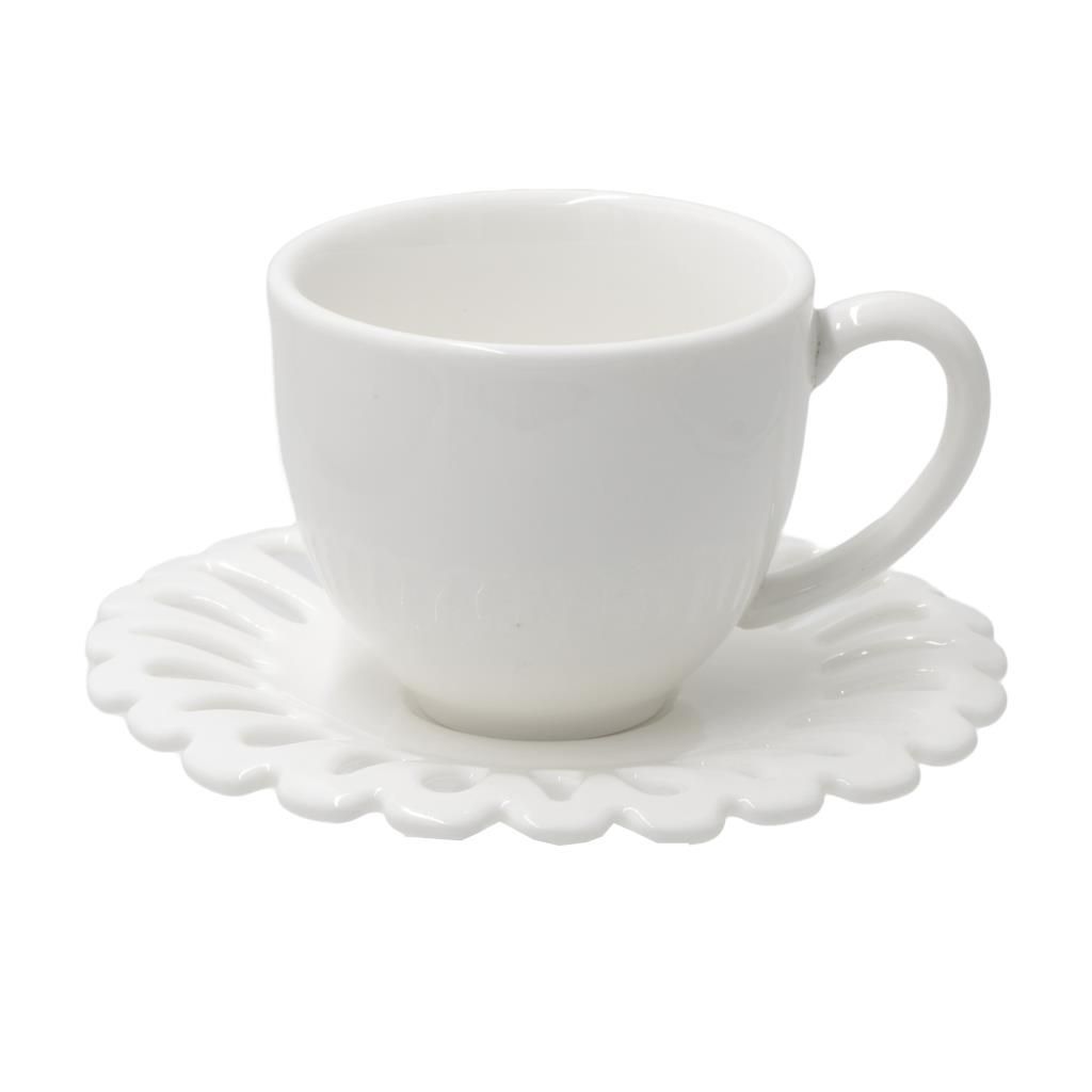 Tazze caffè c. piatt. traf. GIULIETTA