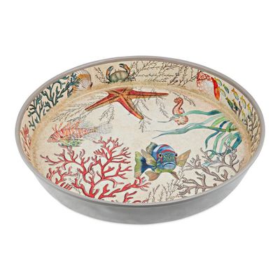 Vassoio tondo outdoor Sealife cnm. 35