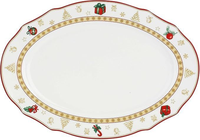 Vassoio ovale Christmas Edition 32 cm.