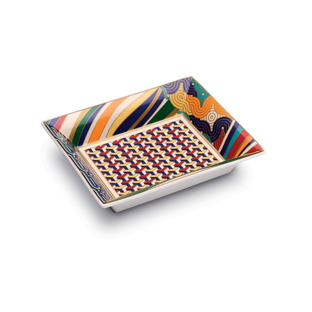 Svuota tasche 19,5 x 15,5 cm.  LIVING GEOMETRIC