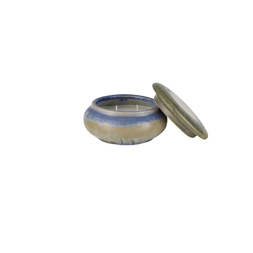 Candela blu con coperchio DALMONDO