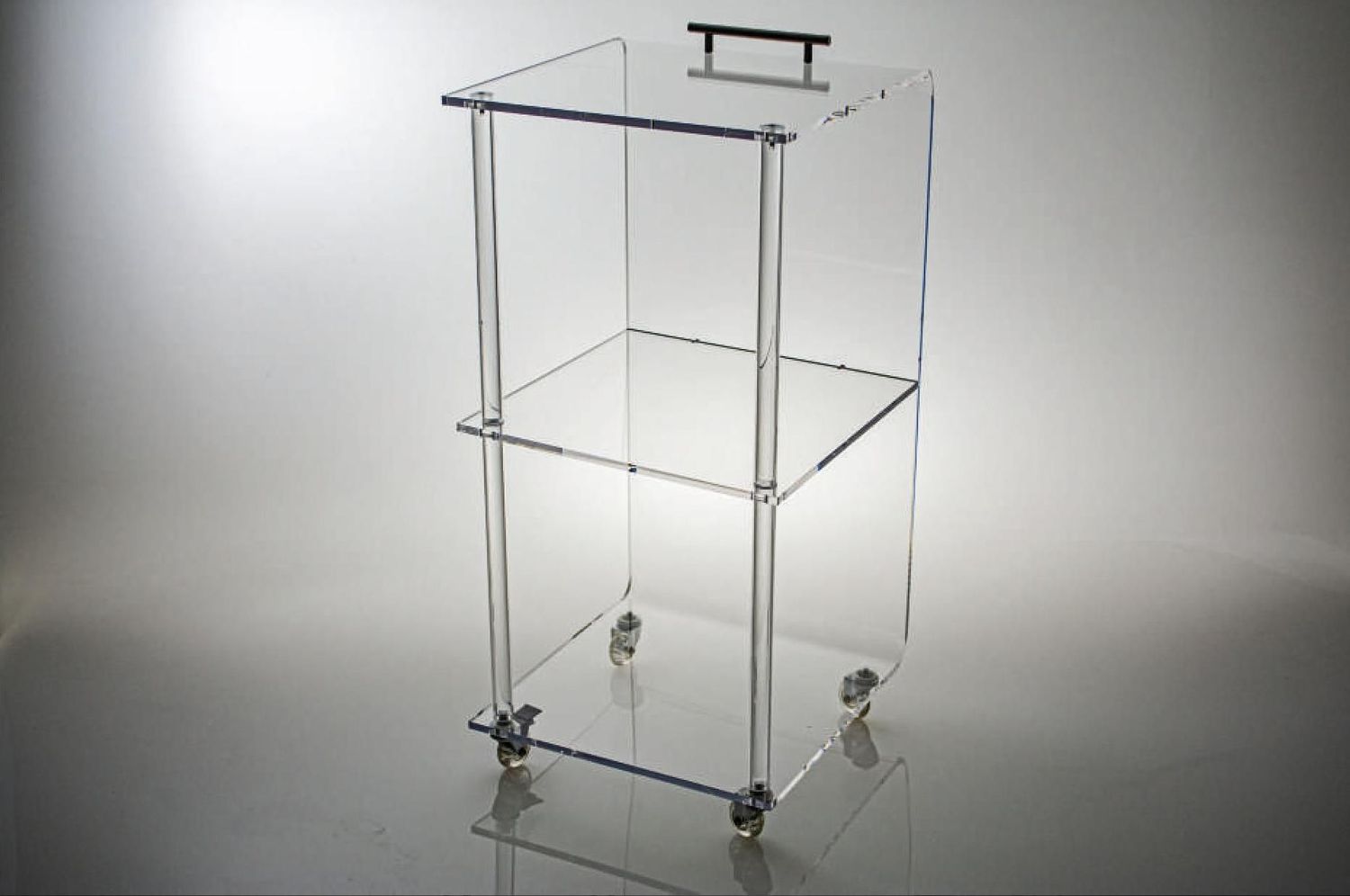 Carrello plexiglas mod. Parigi 40x40xH83